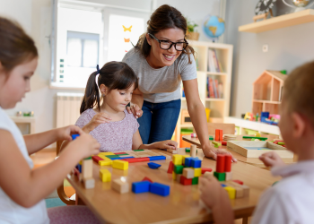Experienced teachers create supportive environments in preschool autism programs, helping children develop critical social, communication, and learning skills.